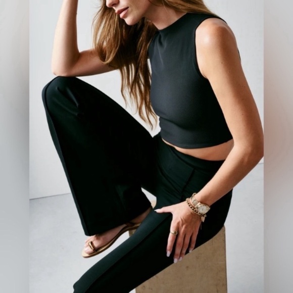 SPANX Super Smooth Perfect Fit Ponte Flare Pant High Rise Size Medium - Picture 6 of 16